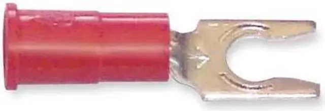 Alt view image 2 of 2 - 3M MV18-6FLX Fork Terminal, #6 Stud Size, 18 AWG, 1,000 V, Vinyl Insulated,