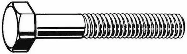 Main image of ZORO SELECT N01200.100.0225 Grade 5, 1"-8 Hex Head Cap Screw, Zinc Plated