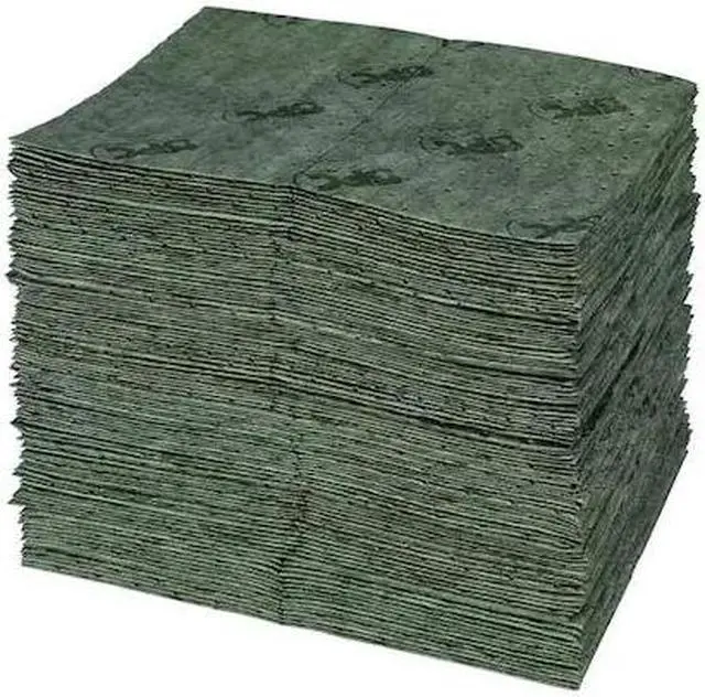 Main image of BRADY UXT300 Sorbent Pad, 17 gal, 15 in x 19 in, Universal, Gray, Polypropylene