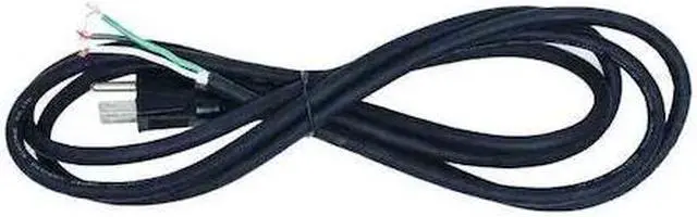 Main image of ZORO SELECT E3600 Power Cord, 5-15P, SJO, 8 ft., Blk, 10A, 18/3