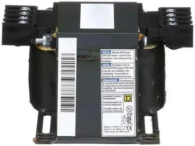 Alt view image 3 of 3 - SQUARE D 9070T250D4 Control Transformer, 250 VA, Not Rated, 120V AC, 277V AC