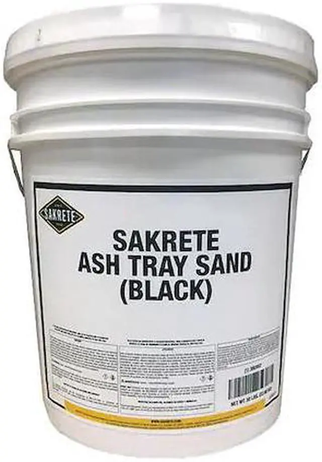 Main image of SAKRETE 120017 Ash Tray Sand,50 lb.,Black