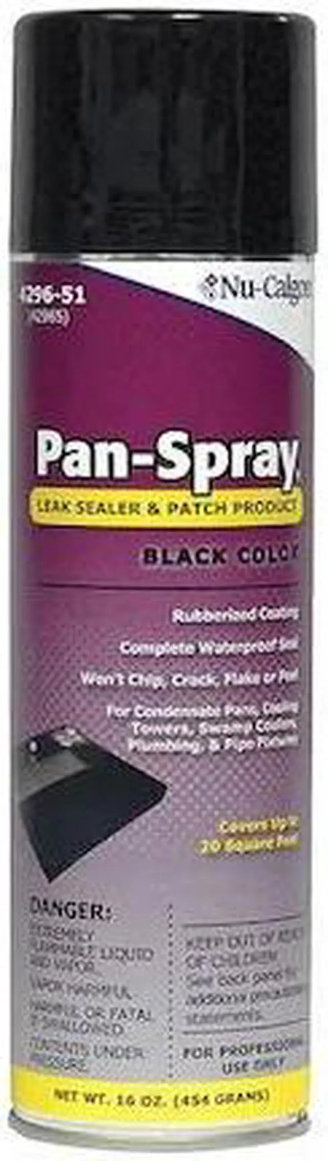 Alt view image 4 of 4 - Nu-calgon Leak Sealer, Spray, 2-13/16 in. 16 oz. Black   4296-51