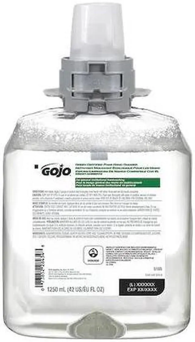 Main image of GOJO 5165-04 1,250 mL Foam Hand Soap Cartridge