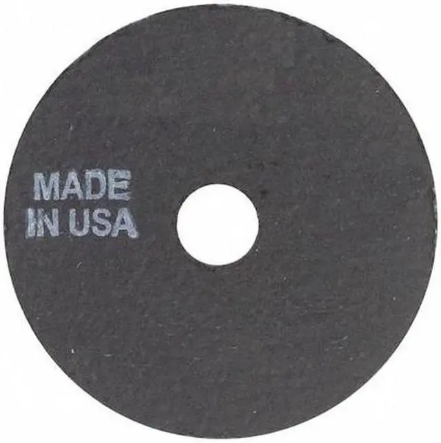 Main image of ZORO SELECT 05539509263 Abrasive Cut-Off Wheel, Type 1, 3 in Dia, 0.0625 in
