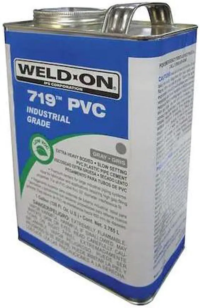 Alt view image 2 of 2 - WELD-ON 13980 PVC Gray Extra Heavy Bodied Gallon