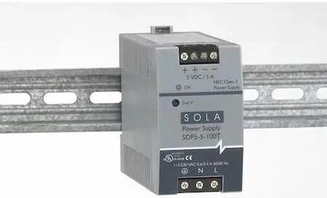 Main image of SOLAHD SDP55100T DC Power Supply, 85/264V AC, 5/6V DC, 25 W, 5 A, DIN Rail
