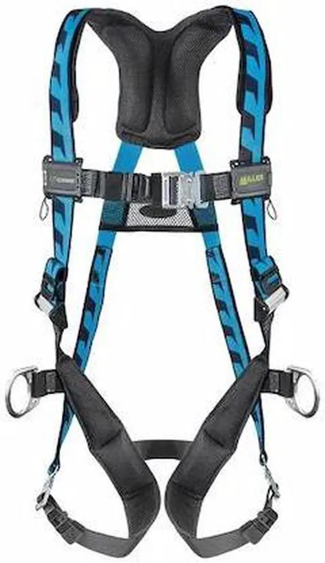 Main image of HONEYWELL MILLER AC-QC2/3XLBL Full Body Harness, Vest Style, 2XL/3XL,