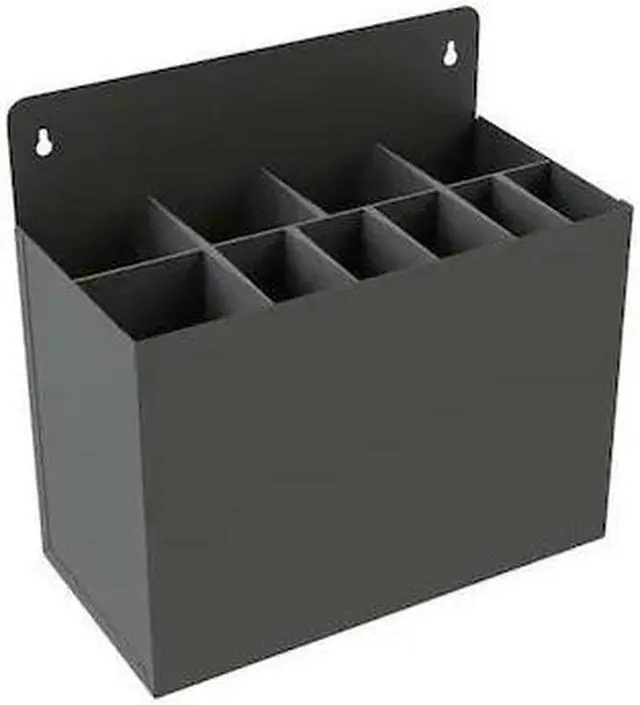 Main image of DURHAM MFG 381-95 Keystock Rack,D 6 1/4,W 12 1/4,H 12,Gray