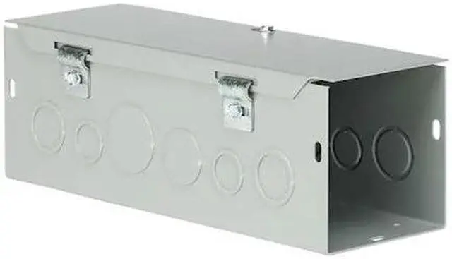 Alt view image 3 of 3 - WIEGMANN HS441 Straight Section Wireway, 1 Rating, Steel, Powder Coated