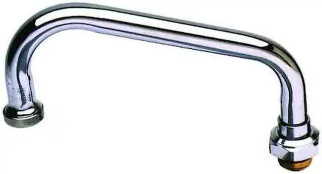Alt view image 3 of 3 - Spout, Faucet, Brass, Length 16 In