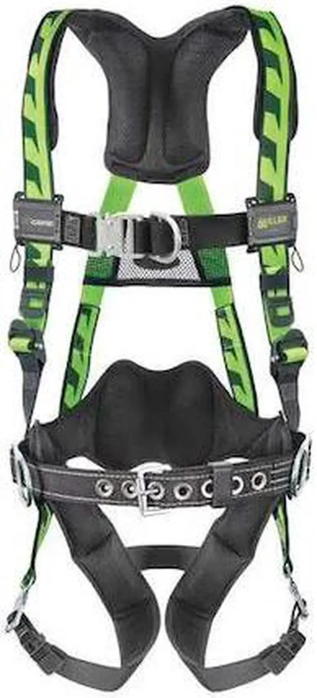 Alt view image 2 of 2 - HONEYWELL MILLER ACF-QCBDPUG AirCore(TM) Full Body Harness, L/XL, 400 lb.,