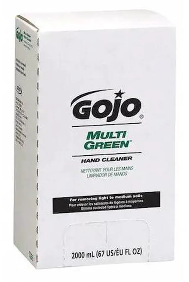 Alt view image 2 of 20 - Gojo MULTI GREEN Hand Cleaner Refill 2000mL Citrus Scent Green 1/Carton 7265