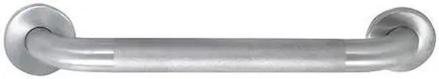 Main image of ZORO SELECT 4WMJ3 Wall Mount Safety Rail/, 22" Length, 22" L, Stainless Steel,