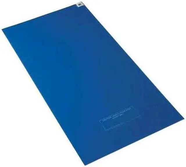 Main image of CONDOR 6GPZ4 Tacky Mat,Blue,24 x 30 In,PK4