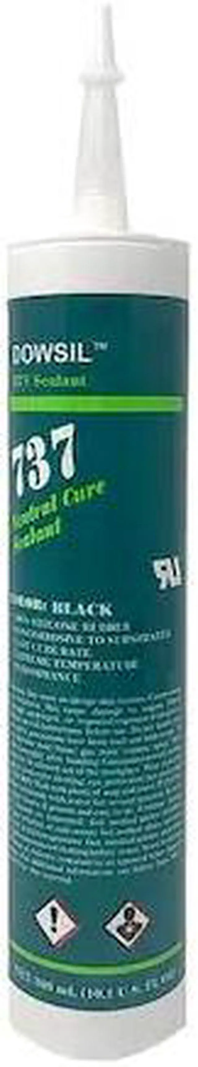Main image of DOWSIL 99180646 Silicone Sealant, 10 oz, Cartridge, White, Silicone Base, 737
