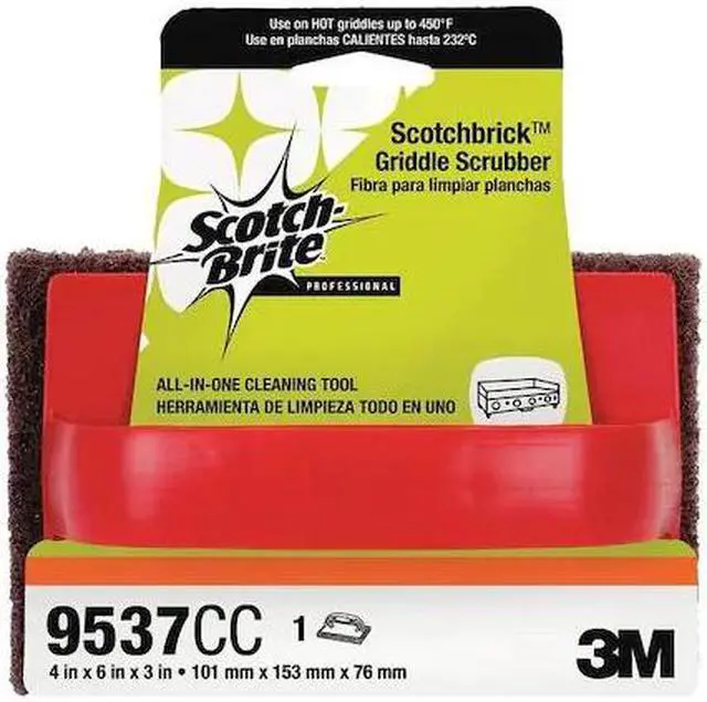 Main image of SCOTCH-BRITE 9537CC Scrubber Sponge,4" L x 6" W,PK4