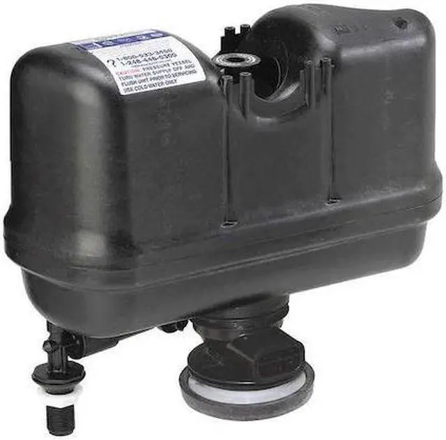 Main image of FLUSHMATE 93001072 Tank Trim, Toilet, Plastic, Black