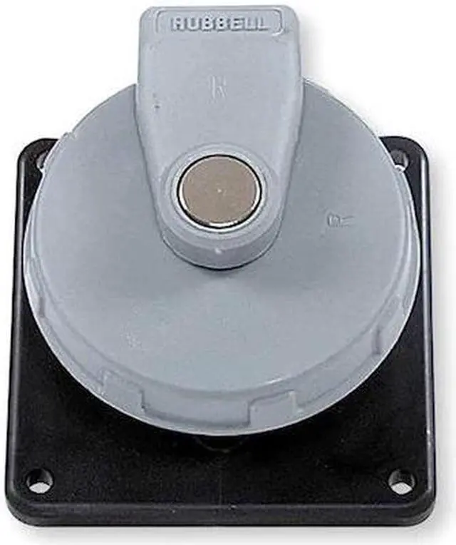 Alt view image 2 of 5 - HUBBELL WIRING DEVICE-KELLEMS HBL430R5W IEC Pin and Sleeve Receptacle,30A,600V