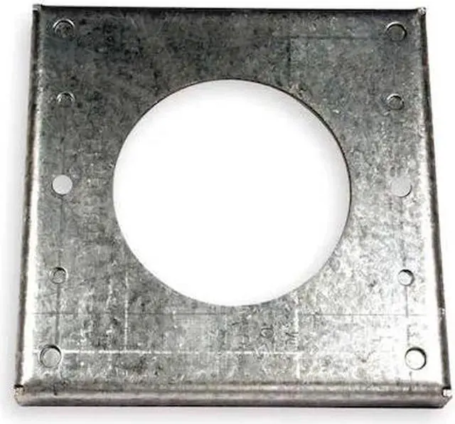 Alt view image 2 of 8 - HUBBELL WIRING DEVICE-KELLEMS HBL50SC Box Cover, Square Box Type, 1 Gang,