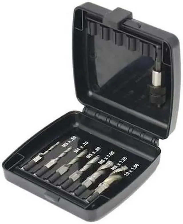Alt view image 2 of 2 - WESTWARD 6EXL2 Drill/Tap/Countersink Set,Metric,6 Pc