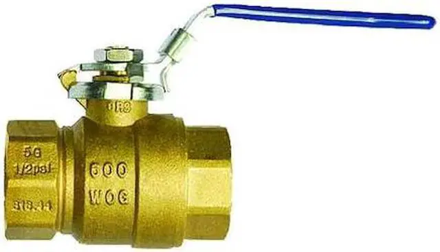 Main image of MILWAUKEE VALVE 3/8" BA-475BLL 3/8" FNPT Brass Ball Valve Inline