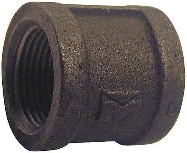 Main image of ZORO SELECT 5P553 Coupling Coupling, 3/4" Pipe, FNPT, Malleable Iron, Class 150