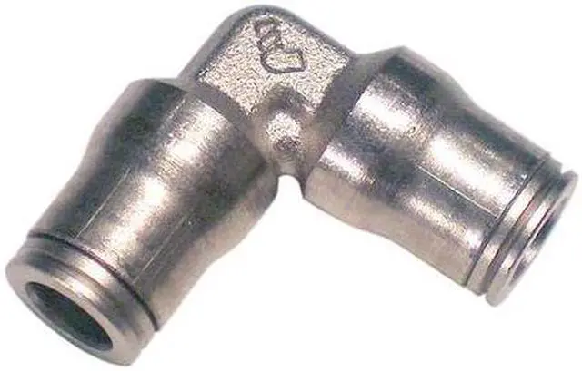 Alt view image 3 of 3 - LEGRIS 3602 12 00 Nickel Plated Brass Union Elbow, 90 Degrees, 15/32 in Tube