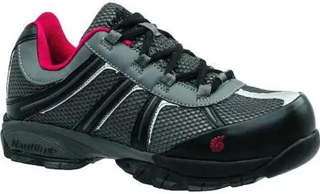 Main image of NAUTILUS SAFETY FOOTWEAR N1343 12W Men's Athletic Shoe, Steel Toe, Leather,