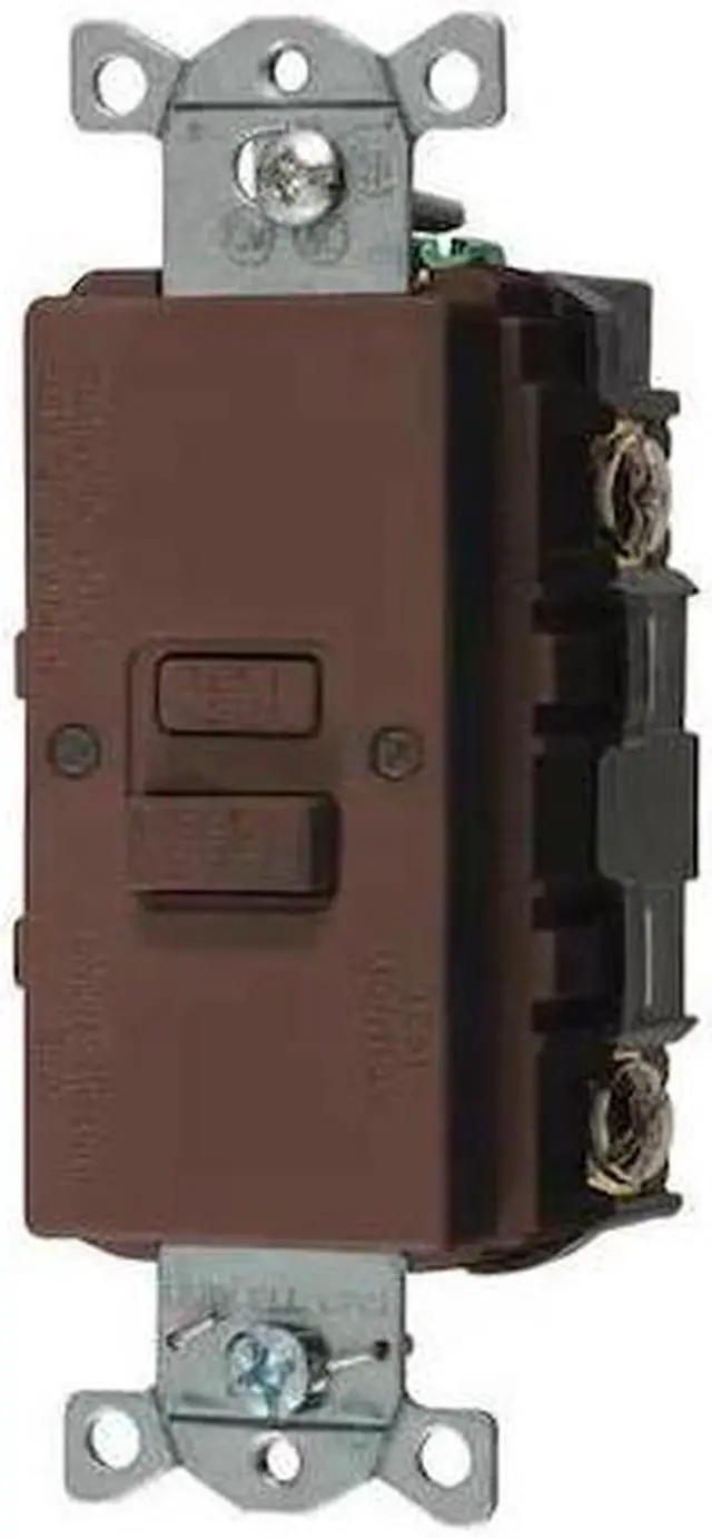 Alt view image 2 of 2 - HUBBELL WIRING DEVICE-KELLEMS GFBFST20 GFCI Receptacle, 20A, 125VAC, 5-20R,