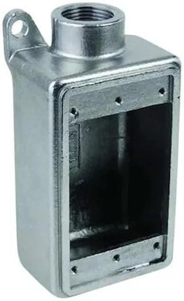 Alt view image 2 of 3 - CALBRITE S60700FD00 Weatherproof Box,5.28"Lx2.83"W,2.50"D