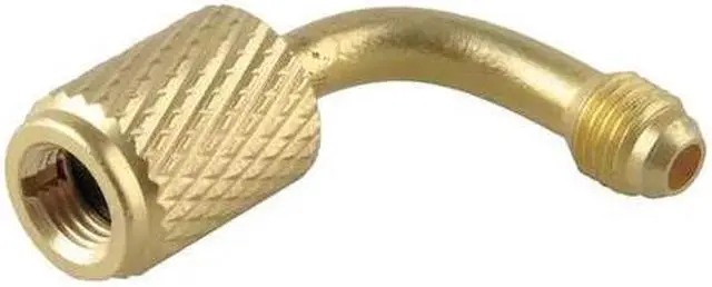 Main image of ZORO SELECT 10U325 Quick Coupler,Low Loss,1/4 In MxF,90 Deg