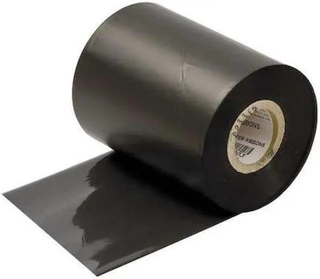 Alt view image 2 of 4 - BRADY R4300 Thermal Transfer Printer Ribbon, 3-17/64" W, 984 ft. L, Black