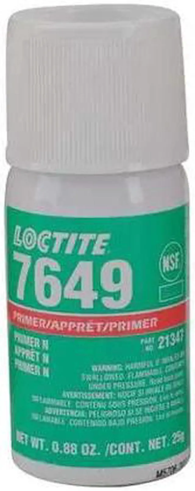 Alt view image 2 of 2 - LOCTITE 231020 Primer N 7649,Aerosol Can,25g,Green 7649(TM) Primer(TM)