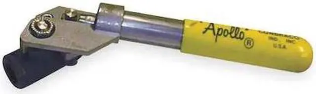 Alt view image 2 of 2 - APOLLO 8950401A 3/4" FNPT Carbon Steel Ball Valve Inline