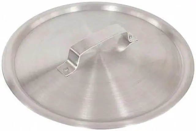 Alt view image 3 of 3 - Crestware Aluminum Fry Pan Cover 1.5mm Gauge Aluminum  FRYDC10
