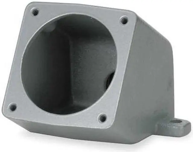 Alt view image 2 of 3 - HUBBELL WIRING DEVICE-KELLEMS MB302W Pin & Sleeve Receptacle, 30 A, - Phase, 3