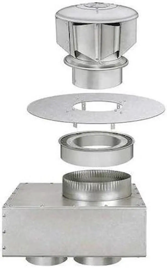 Main image of DAYTON 32V264 Horizontal Combustion Air Inlet Kit,5 In