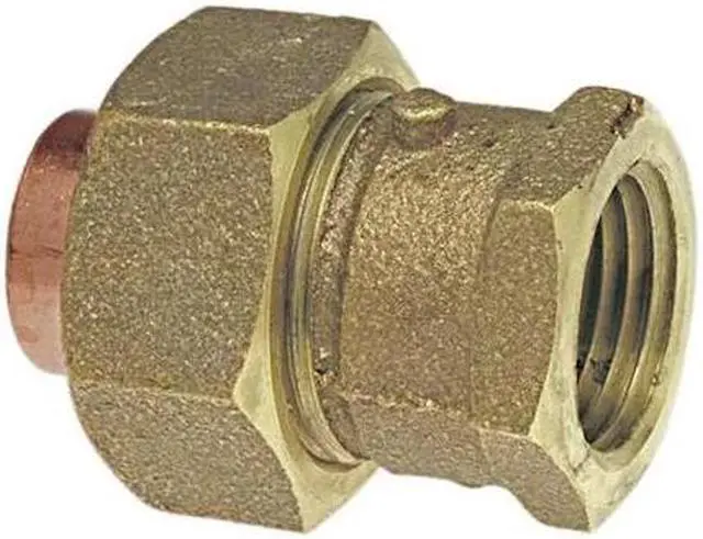 Main image of NIBCO 7333-LF 1/4 Fitting Union,Low-Lead Cast Bronze