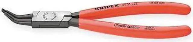 Main image of KNIPEX 44 31 J22 SBA Retaining Ring Pliers,0.078In Tip,45 Deg