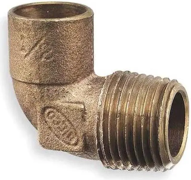 Main image of NIBCO 7074LF-1 Elbow, 90,Low Lead Cast Bronze,C x MNPT