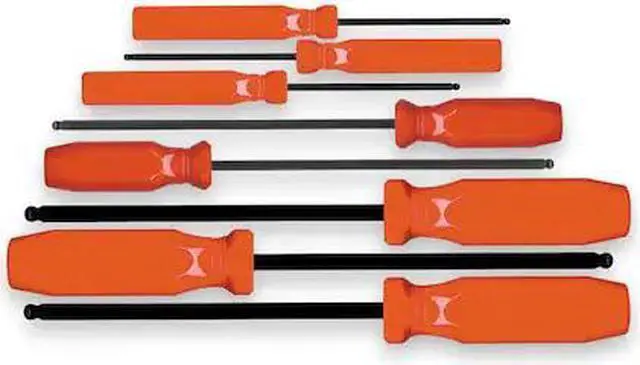 Alt view image 3 of 3 - EKLIND 90108 8 Piece SAE Long Handle Hex Key Set, 90108