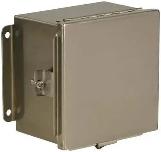 Alt view image 2 of 2 - WIEGMANN BN4060604CHSS NEMA 3R, 4, 4X, 12 6.0 in H x 6.0 in W x 4.0 in D Wall