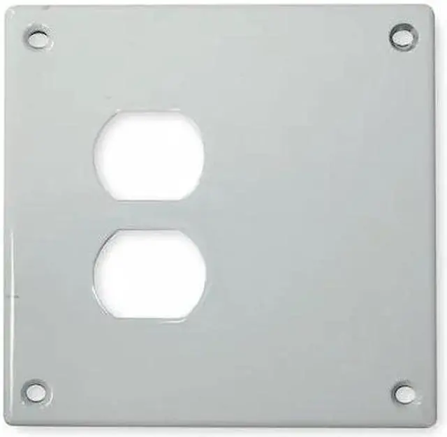 Main image of HUBBELL WIRING DEVICE-KELLEMS SWP813 Security Series, Number of Gangs: 1-Gang