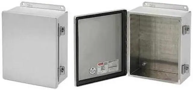 Main image of NVENT HOFFMAN A1008CHAL Screws and Clamps Electrical Enclosures, 10 in H, 4 in