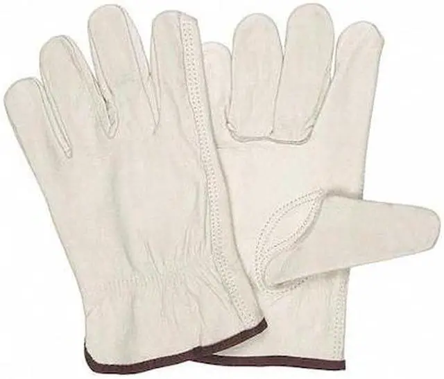 Main image of MCR SAFETY 3213M Leather Drivers Gloves, Slip-On, Keystone Thumb, Gunn Cut,