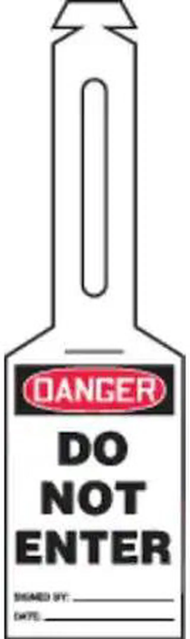 Main image of ACCUFORM TAL358 Danger Tag,5-1/4 x 3-1/4 In,Plstc,PK25