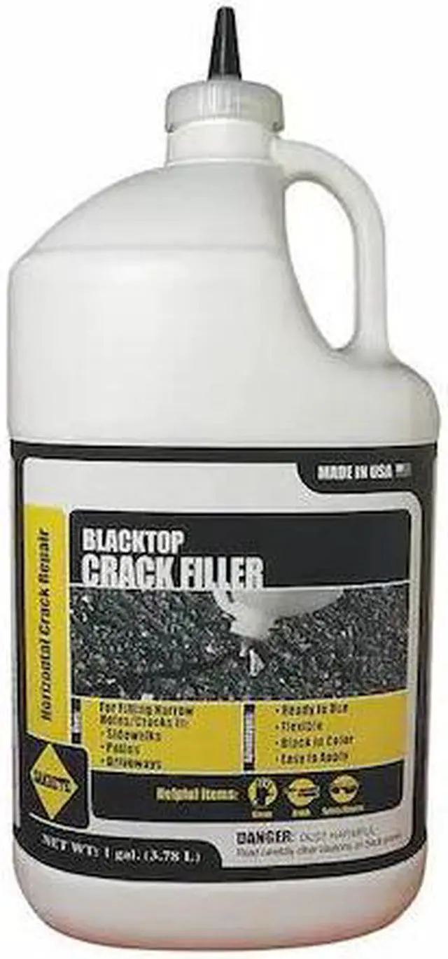 Main image of SAKRETE 120039 Crack Filler, Bottle, Black, Blacktop Crack Filler