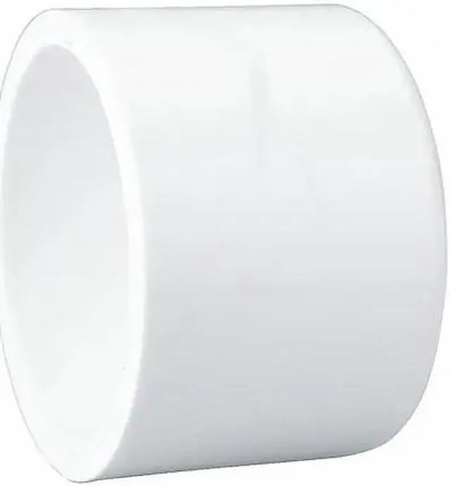 Main image of ZORO SELECT 447030 PVC Cap, 3 in Fitting Pipe Size, Female Socket, Schedule 40,