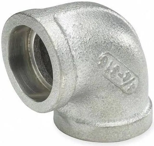 Alt view image 2 of 2 - ZORO SELECT 4307004320 2" Socket Weld SS 90 Degree Elbow